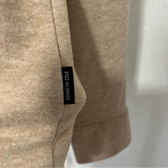 Kenneth Cole Mens Large Techni-Cole Button Up Knit Preppy Pockets Super Soft NWT - Picture 3 of 8